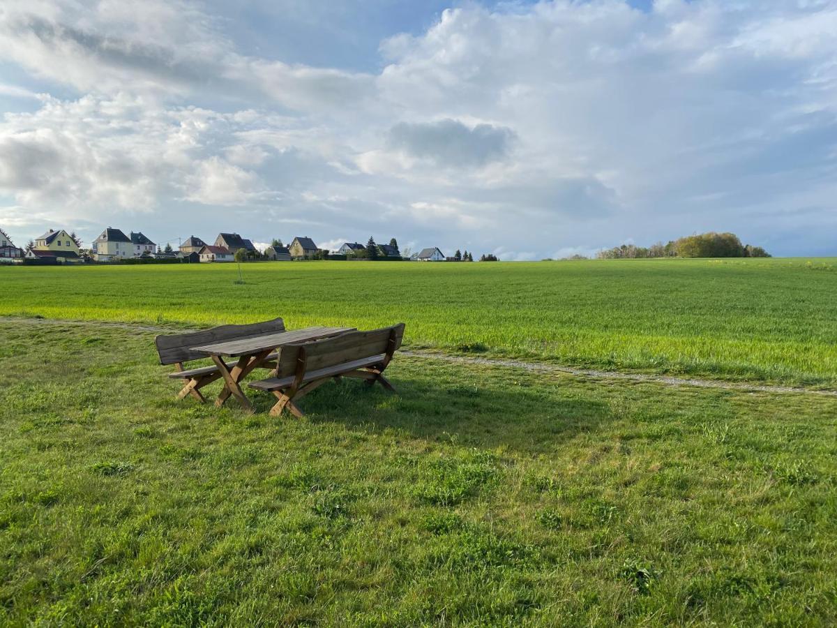 Ferienwohnungen Am Feldrain - Gornau Im Erzgebirge Zschopau Экстерьер фото